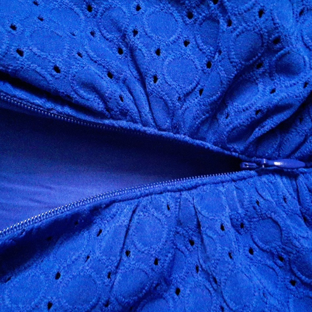 London Style Royal Blue Maxi Dress - Picture 6 of 9